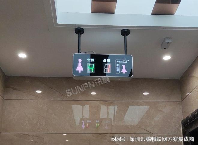 示屏节能LED灯光显示使用寿命长PG麻将胡了试玩智慧公厕余量指(图3)